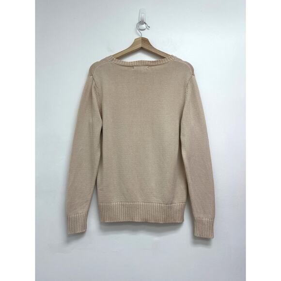 Kiel James Patrick Newport Tennis Club Embroidered Monogram Preppy Sweater - Med - Picture 2 of 10